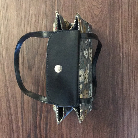 Cute Dog Print Handbag - Shades of Gray/Tan/White - For Ultimate Dog lover! $20 - Picture 5 of 13